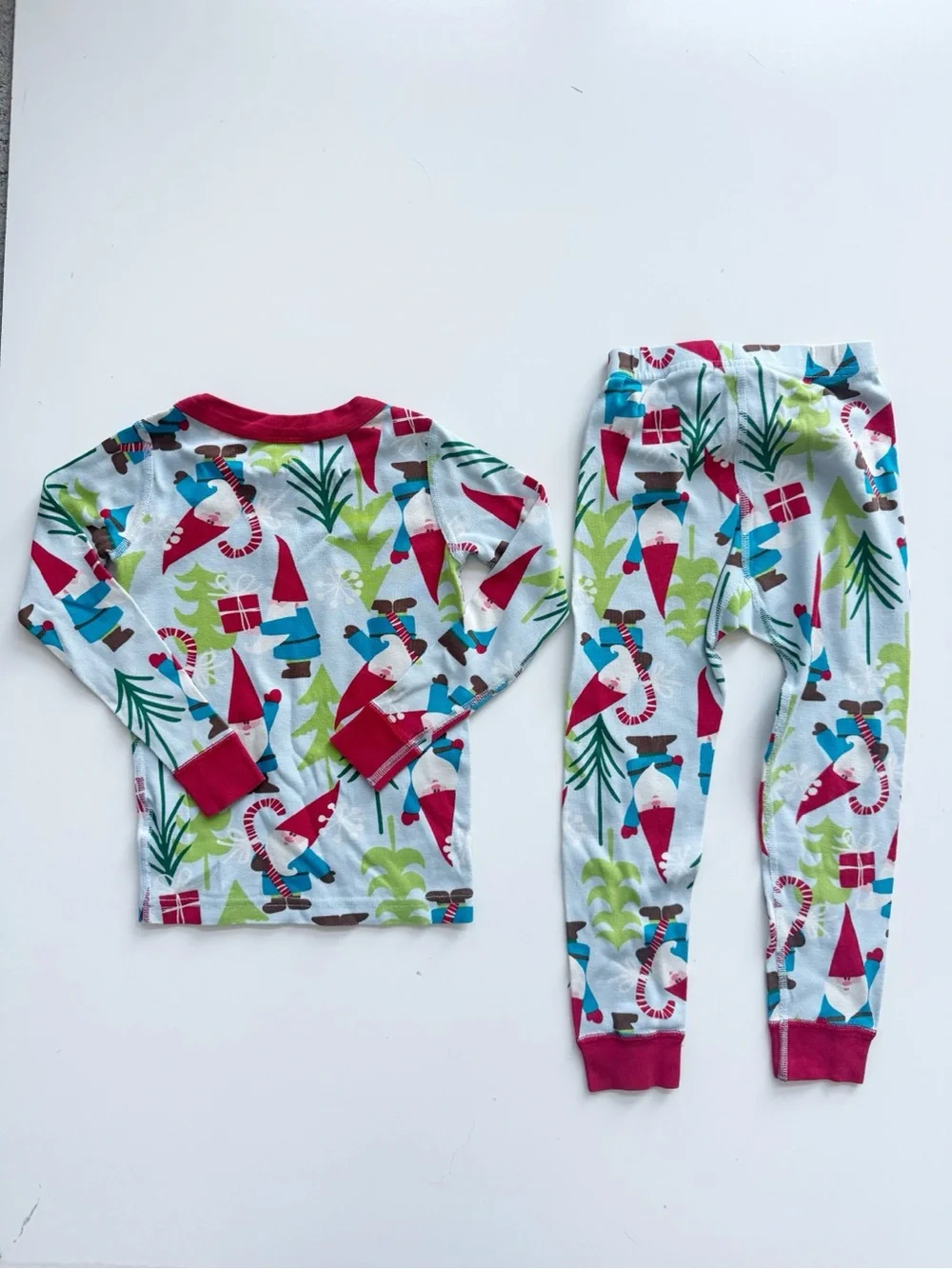 Hanna Andersson Gnome Holiday Pajamas Size 4